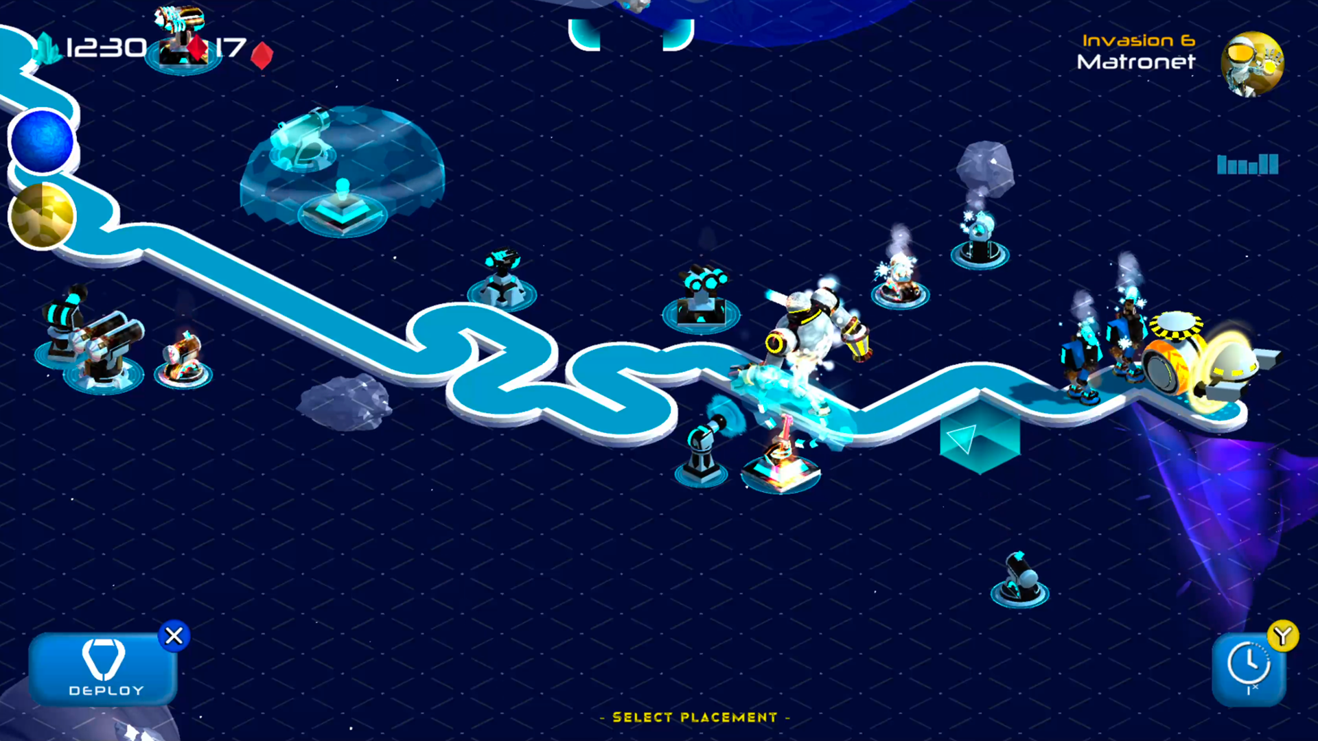 Cosmic Robots epic boss battle