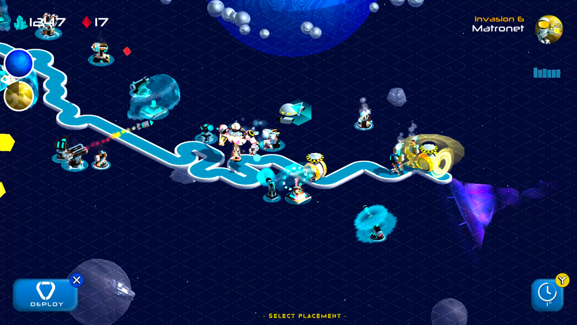 Cosmic Robots difficulty levels